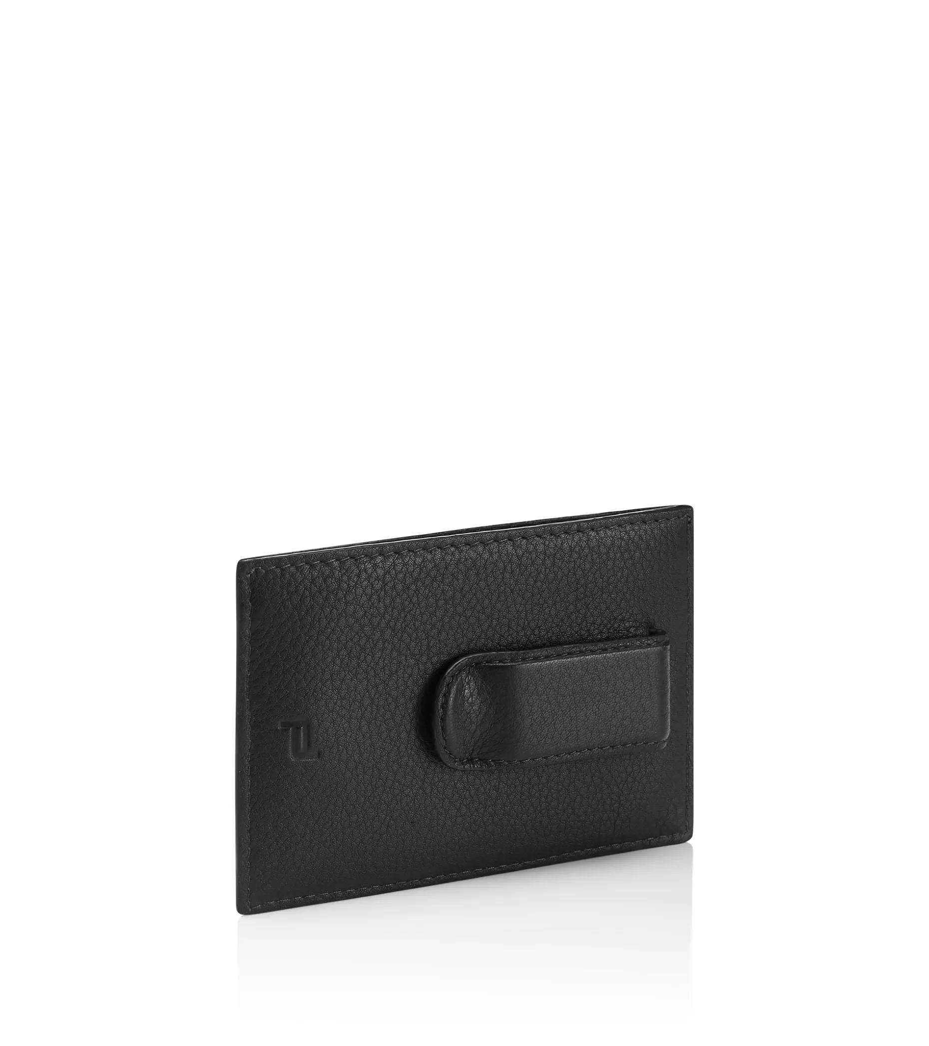 Shop Business Card Holder 2 With Money Clip Piccoli Oggetti In Pelle